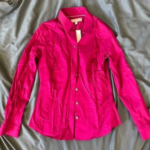 NWT Banana Republic Non Iron Fitted Shirt